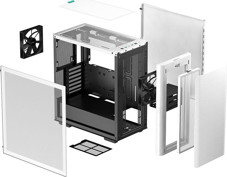Deepcool CK500 Case, Midi Tower - Thumbnail 14