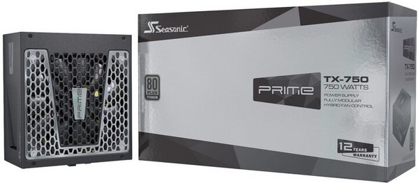 Seasonic Prime TX-750 Power Supply, 750W - Thumbnail 7