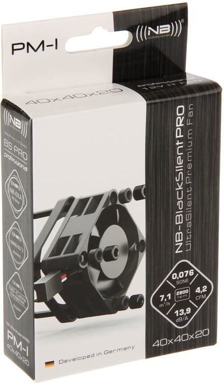 Noiseblocker BlackSilent Pro PM1 Cooler, 40 mm - Thumbnail 4