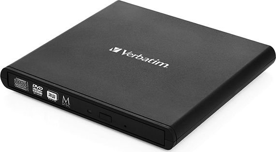 Verbatim DVD/CD Drive, USB, Black - Image 1