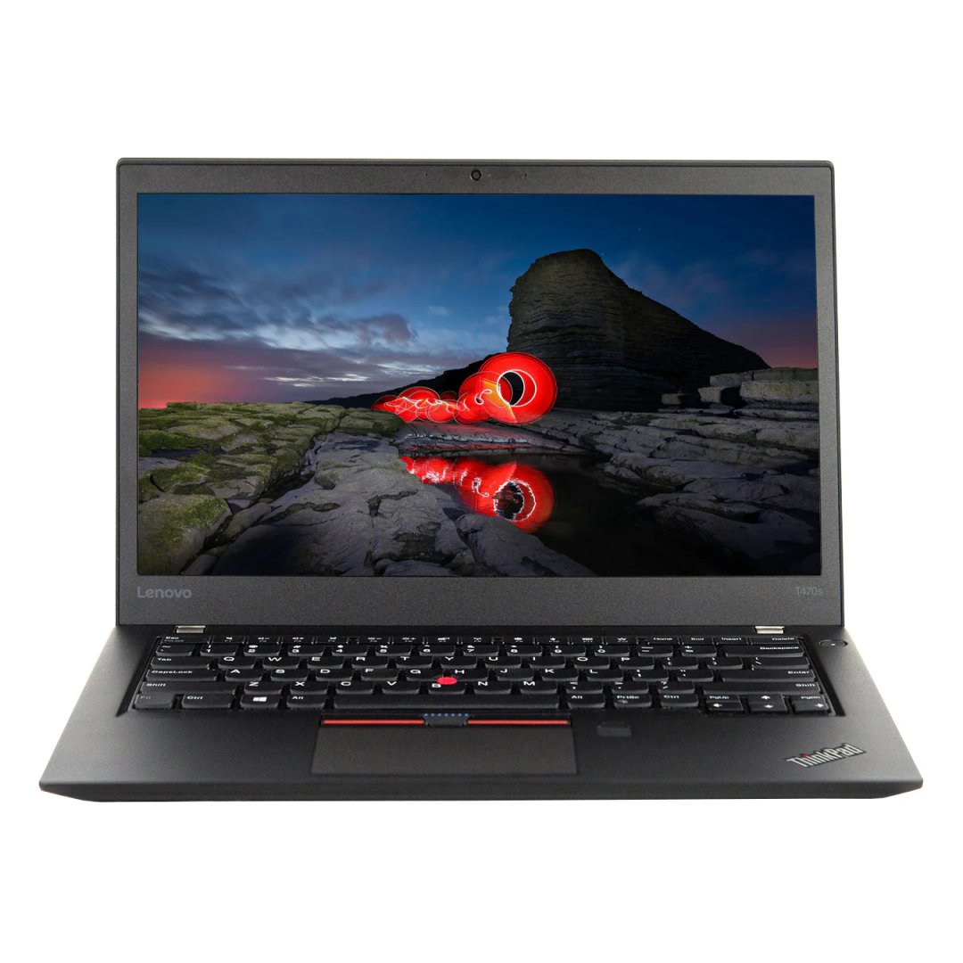 Lenovo ThinkPad T470 Laptop, 14.1 inch, 16GB RAM, 512GB SSD, Used - Image 1