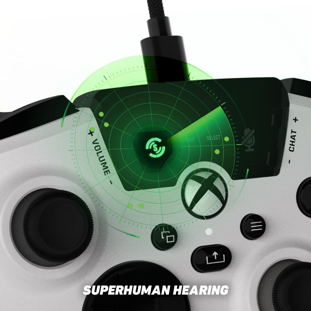 Turtle Beach Recon Xbox Controller, Wired, White - Thumbnail 25