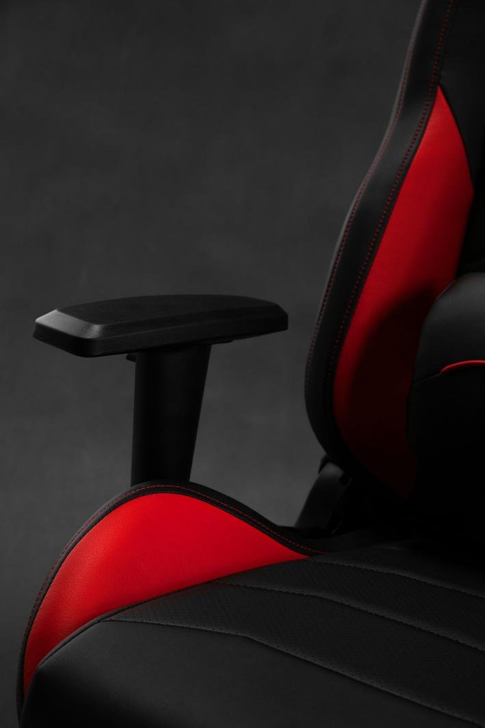 SENSE7 Vanguard Chair, Black/Red - Thumbnail 13