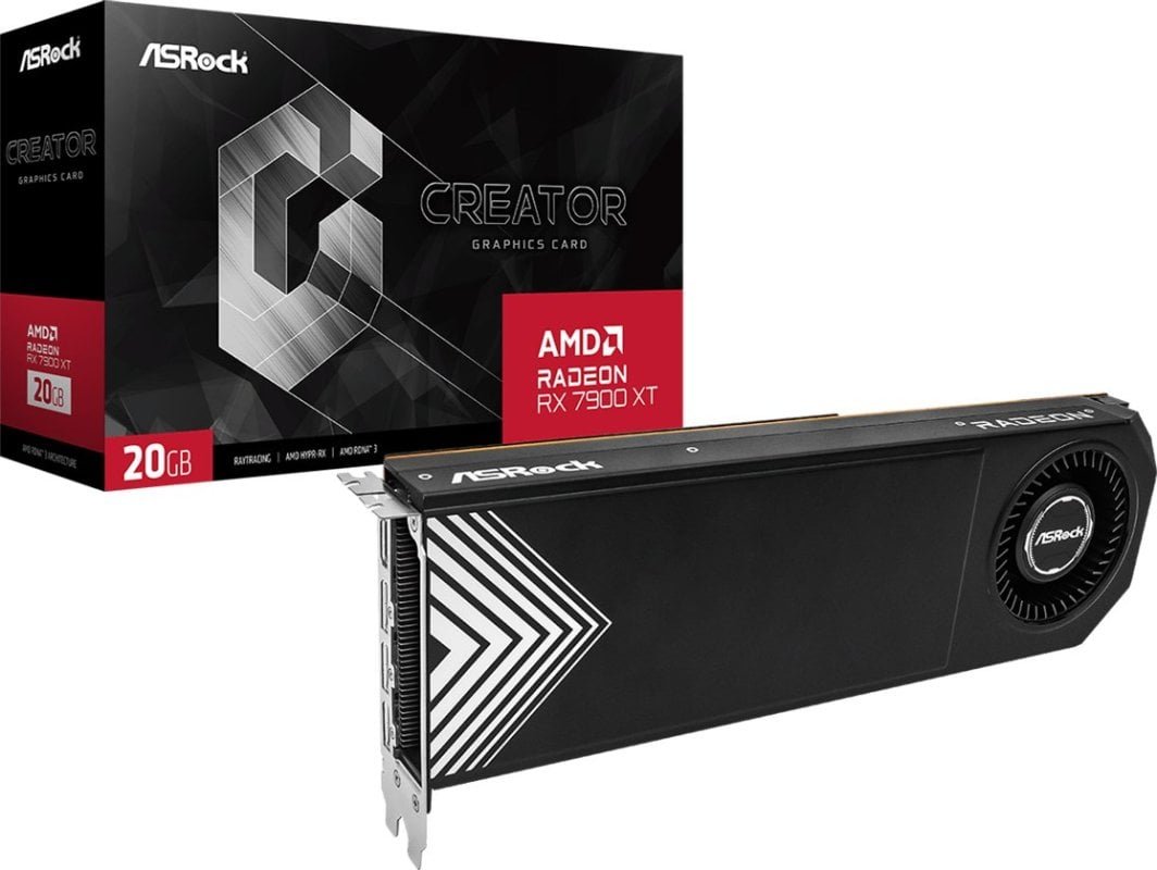 ASRock Radeon RX 7900 XT Creator 20GB GDDR6 Graphics Card - Image 1