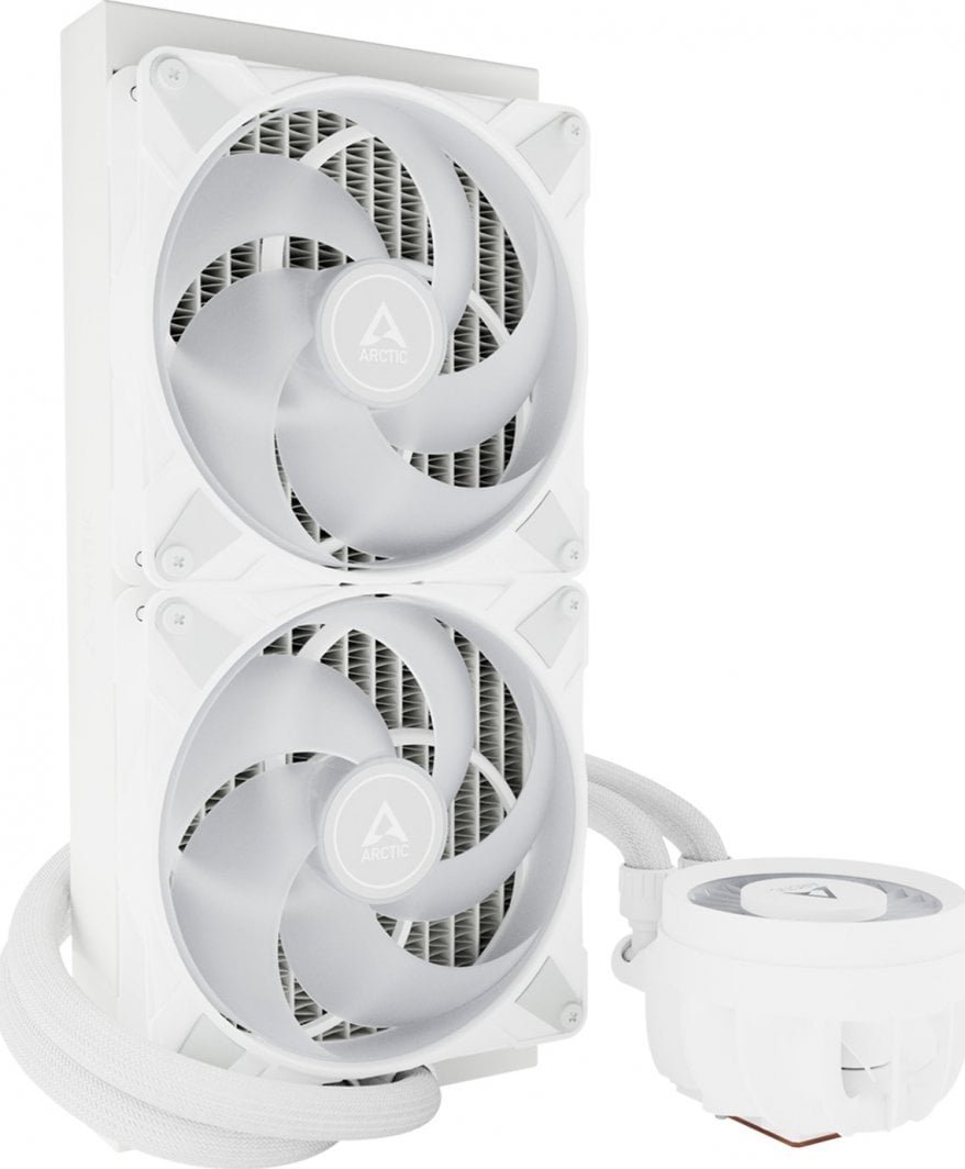 Arctic Liquid Freezer III 280 A-RGB Cooler, White - Thumbnail 8