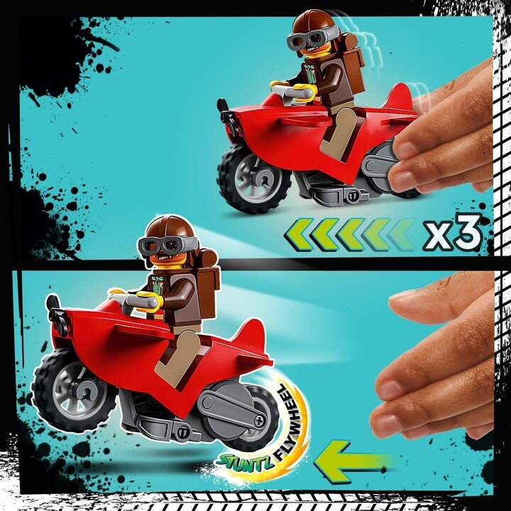 LEGO City 60342 Shark Stunt Challenge, 122 pjesë - Thumbnail 6