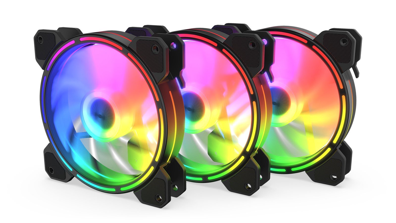 Krux Lunar 120 ARGB Cooler, 12 cm, Black - Image 1