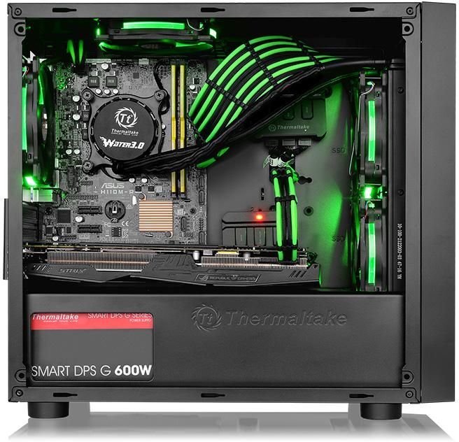 Thermaltake Versa H18 Window Case, Micro Tower - Thumbnail 14