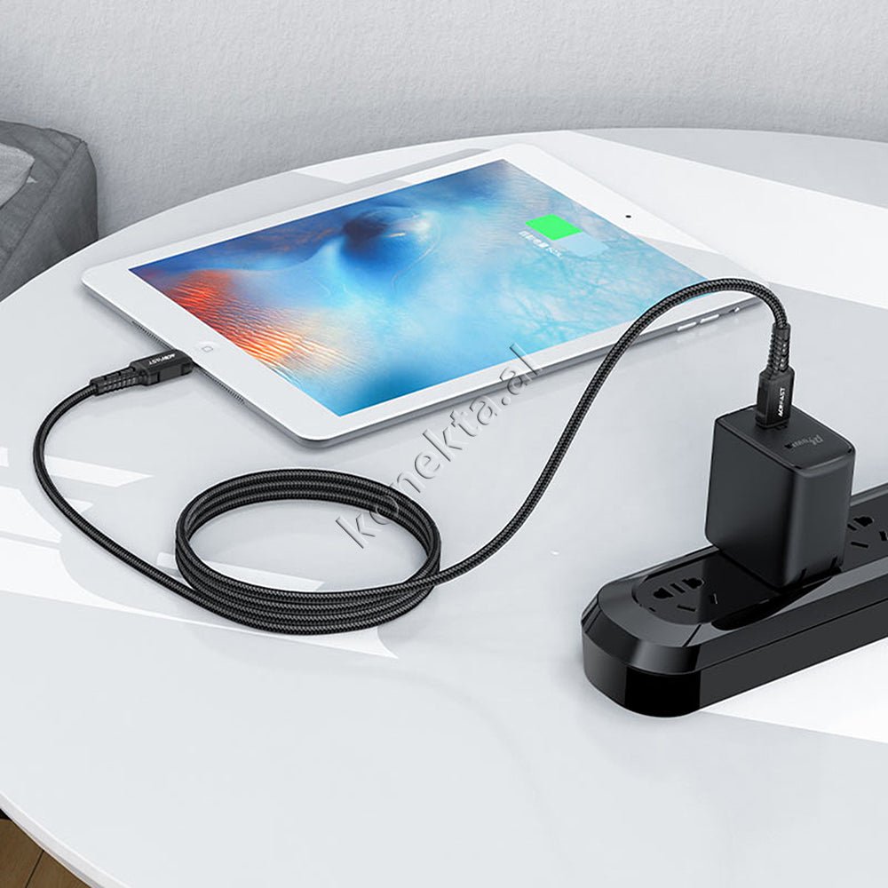 AceFast Type-C to Lightning Cable, 30W, 1.8m - Thumbnail 8