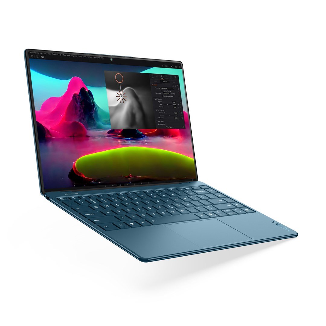 Lenovo Yoga Slim 9 14ILL10 Laptop, 14", Intel Core Ultra 7 258V, Touchscreen WQUXGA, 32 GB LPDDR5x-SDRAM, 1 TB SSD, Teal - Thumbnail 10