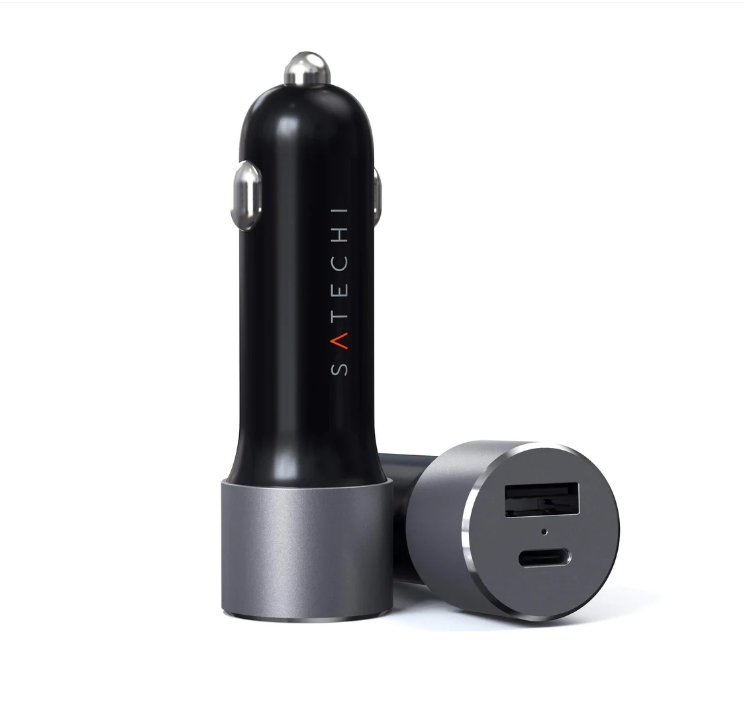 Satechi 72W USB-C Car Charger - Image 1