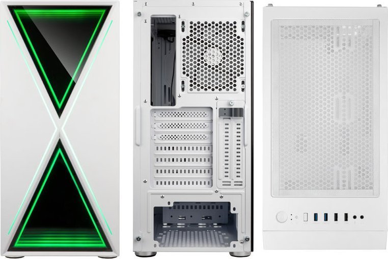 Kolink Void X ARGB Case, White, Midi Tower - Thumbnail 4