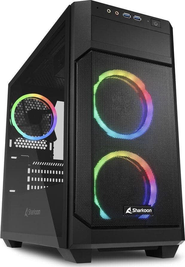 Sharkoon V1000 RGB Case, Mini Tower - Image 1