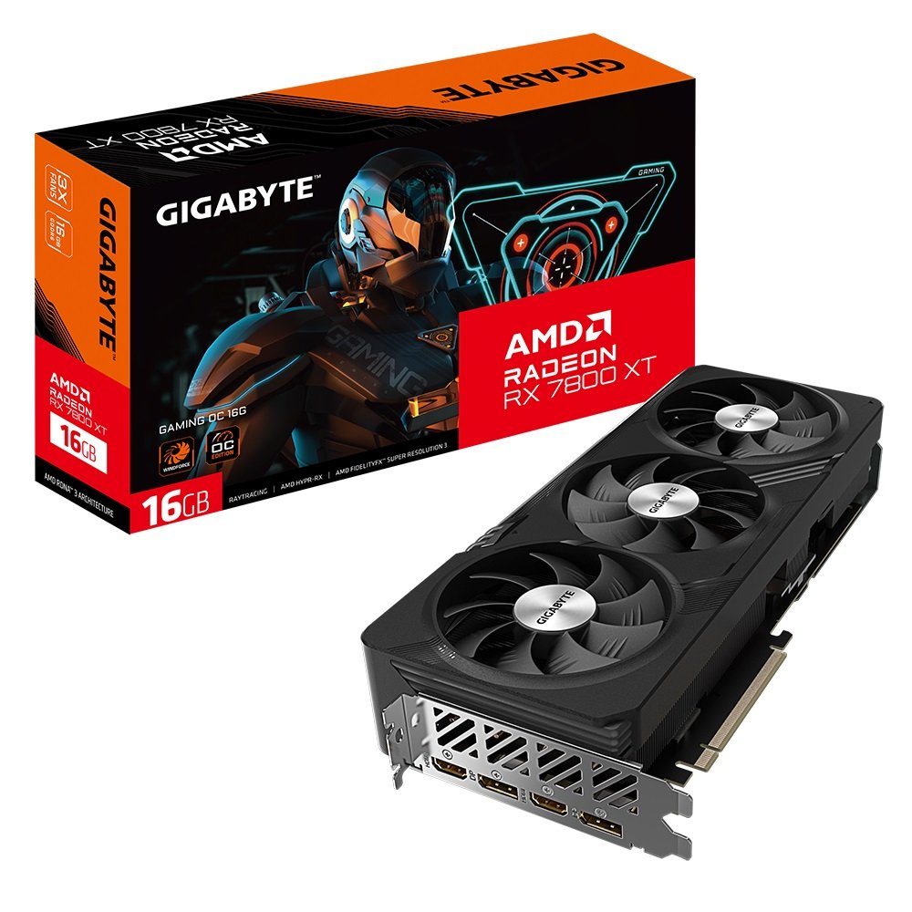 GIGABYTE Radeon RX 7800 XT OC Graphics Card, 16GB GDDR6 - Thumbnail 8