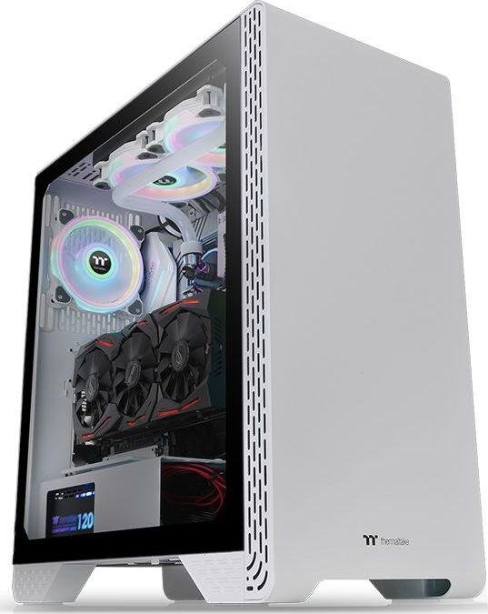 Thermaltake S300 TG Snow Edition Case, Midi Tower - Image 1