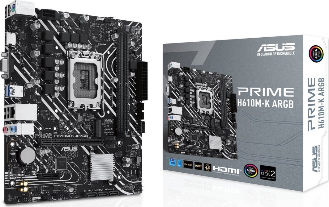 Asus PRIME H610M-K Motherboard ARGB - Thumbnail 5