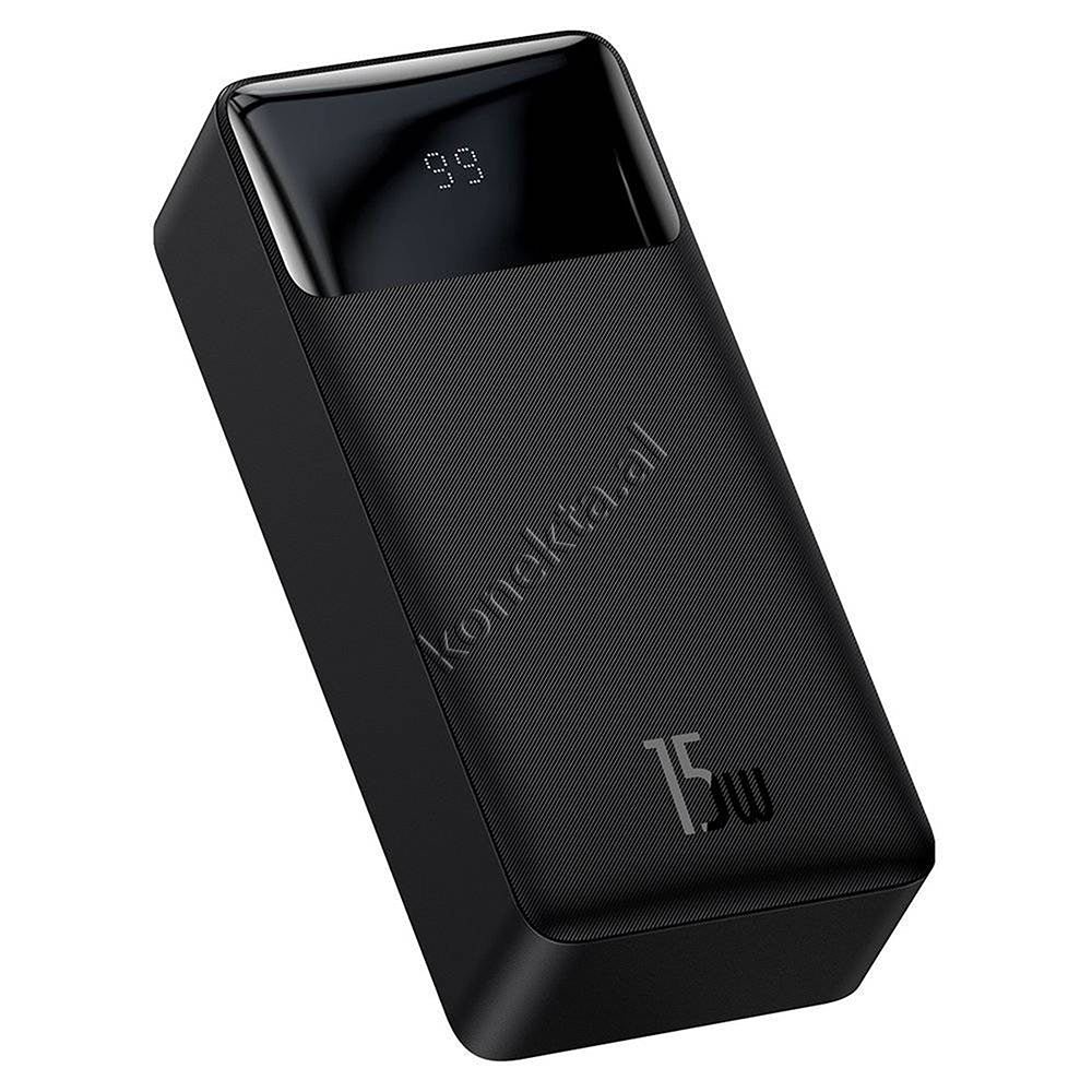 Baseus 30000mAh Power Bank, 15W & 20W, 3 Ports, Black - Thumbnail 22