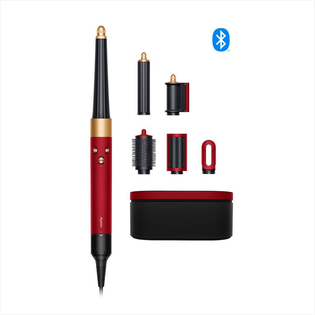 Dyson Airwrap i.d. Multi-Styler and Dryer in Red Velvet and Gold - Image 1