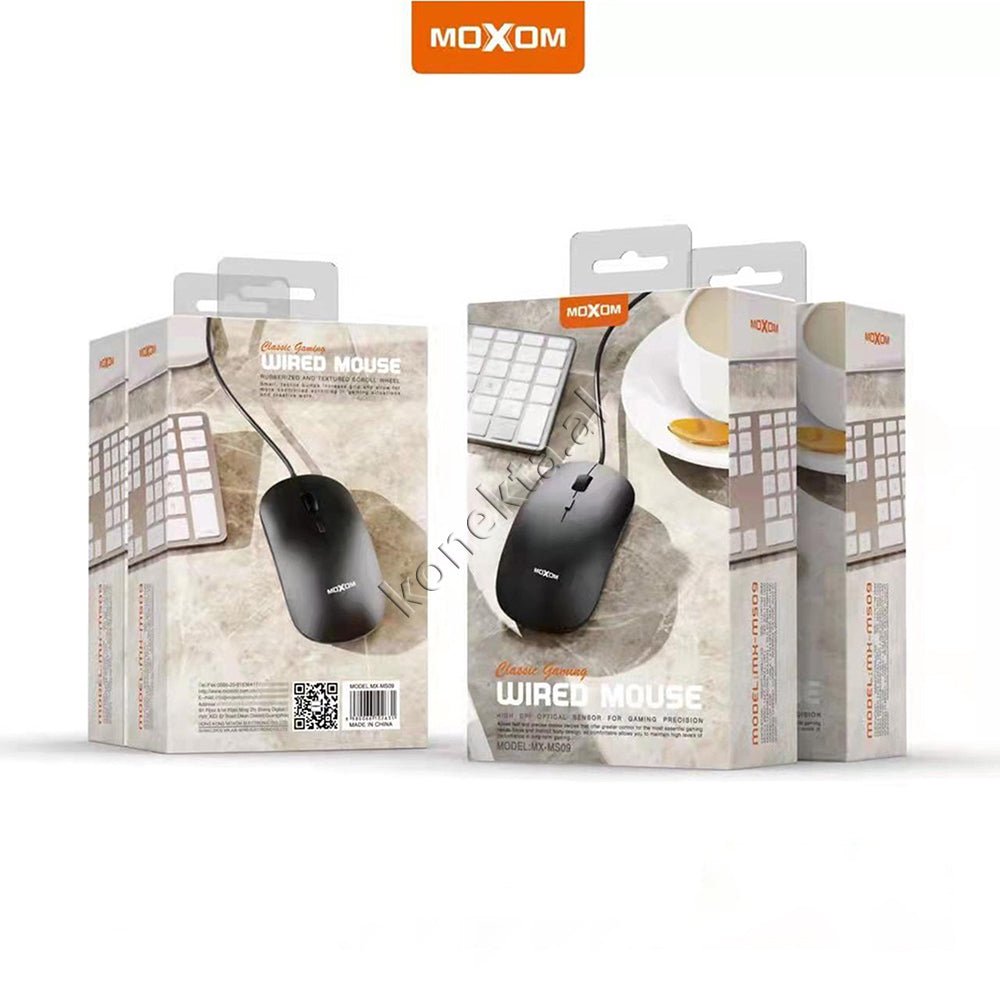 Moxom Mouse, Black - Thumbnail 2