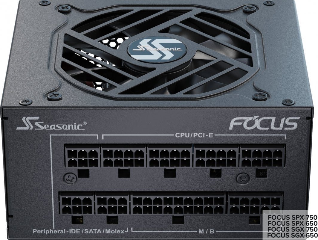 Seasonic Focus SPX 2021 FOCUS-SPX-750 SFX Power Supply, 750W - Thumbnail 7