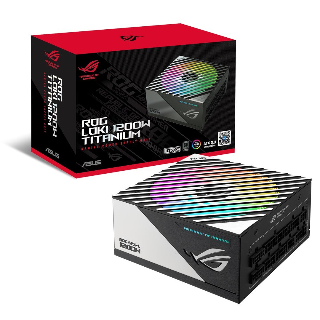 Asus ROG Loki SFX-L Titanium Power Supply, 1200W - Thumbnail 8