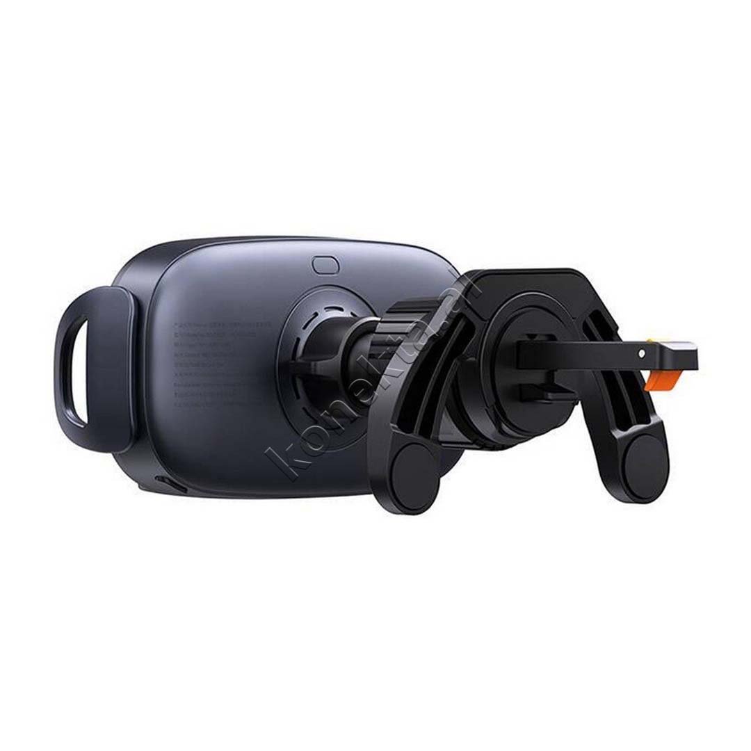 Baseus Wireless Car Charger Holder, Black - Thumbnail 4