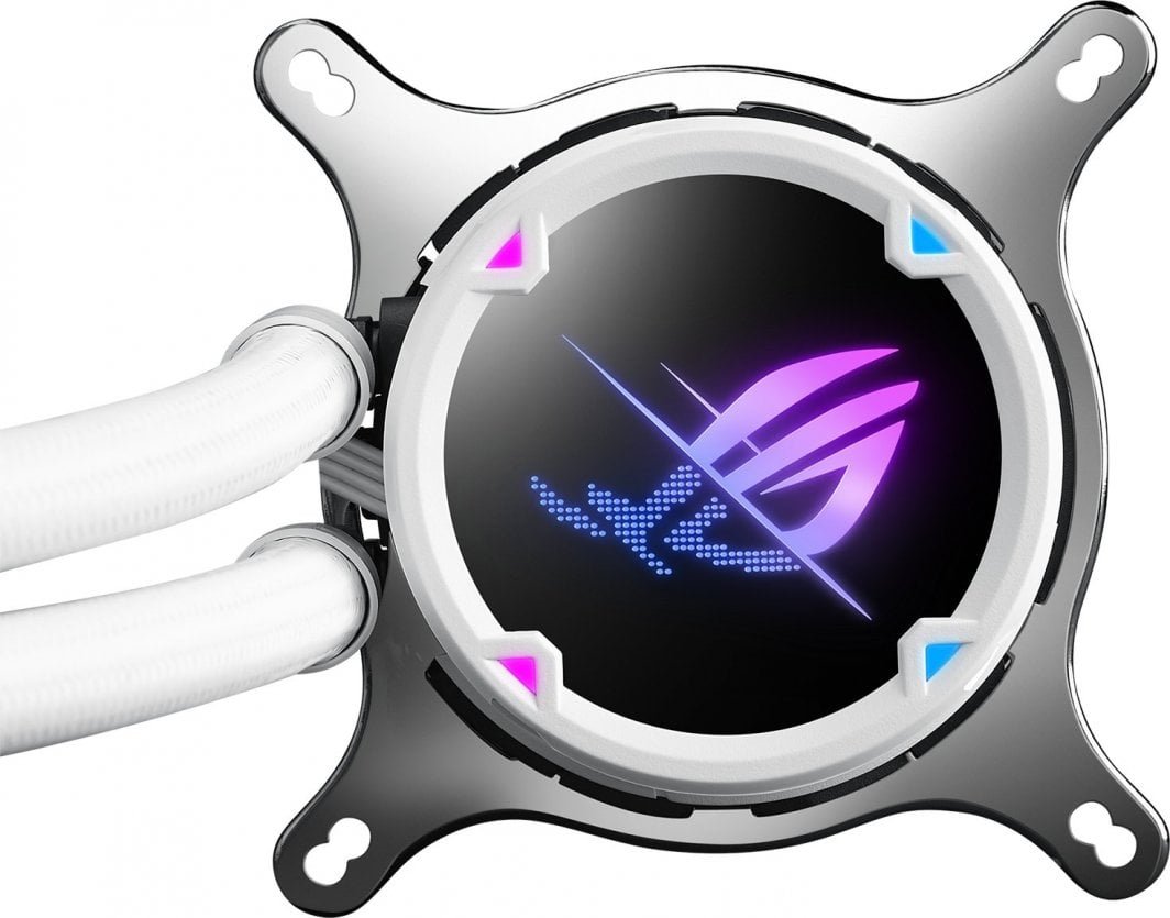 ASUS ROG STRIX LC II 240 ARGB CPU Cooler, White - Thumbnail 2