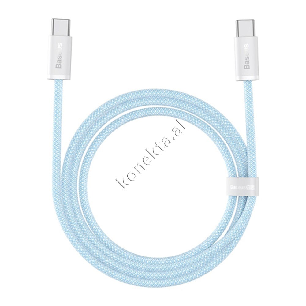 Baseus Type-C Charging Cable, 1m / 2m, Blue - Image 1