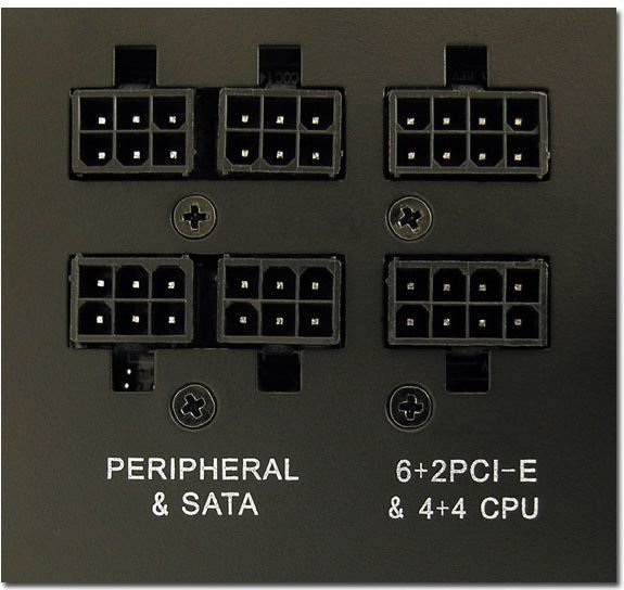 LC-Power GreenPower4 LC6460GP4 ATX Power Supply, 460W - Thumbnail 3