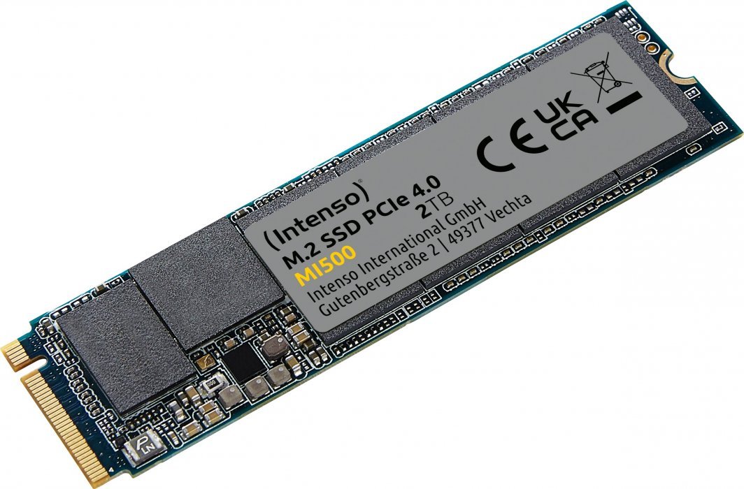 Intenso MI500 SSD, 2TB, M.2 2280 PCI-E x4 Gen4 NVMe - Thumbnail 3