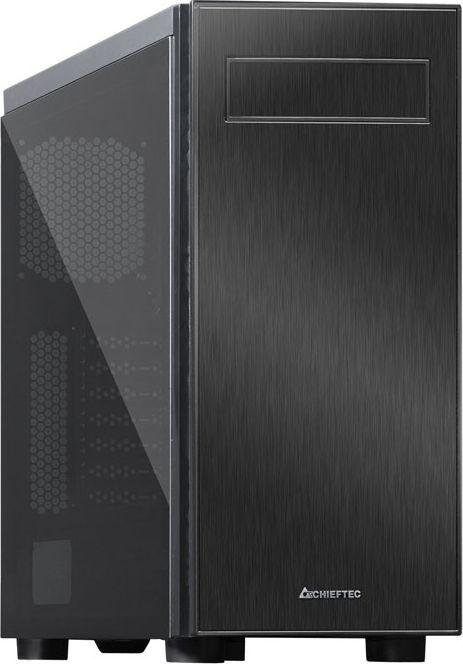 Chieftec Hawk Glass 02B-OP Case, Midi Tower - Image 1