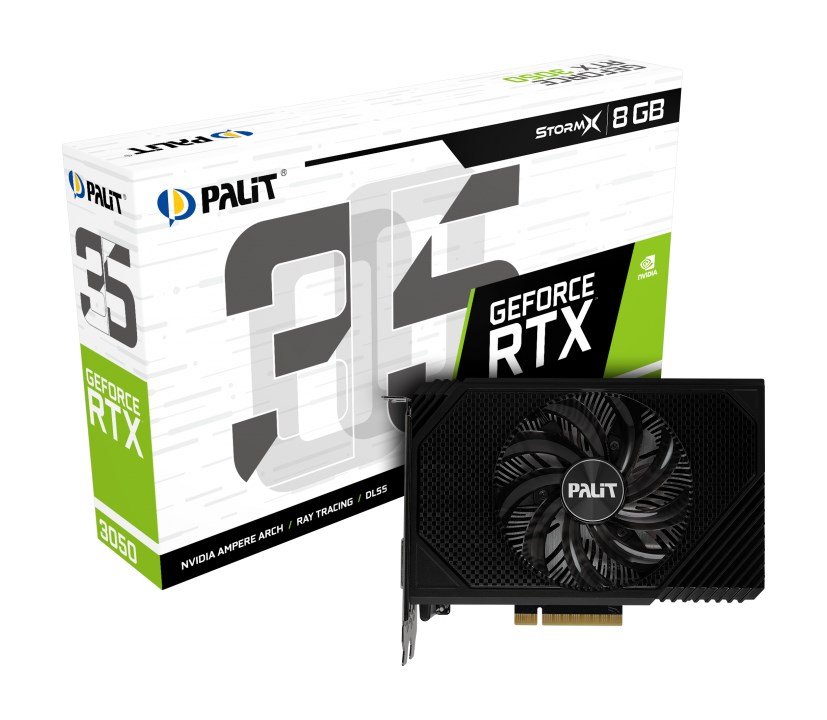 Palit GeForce RTX 3050 StormX Graphics Card, 8GB GDDR6 - Thumbnail 5