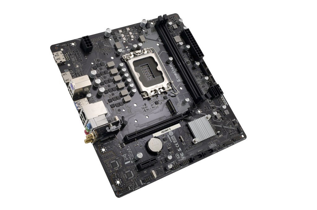 Biostar H610MT-E Motherboard Intel H610 LGA 1700 Micro ATX - Thumbnail 3