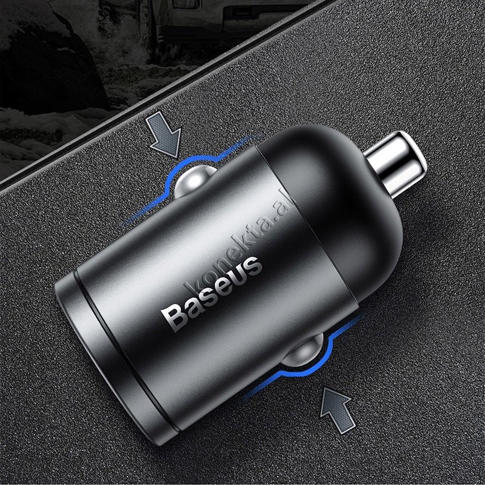 Baseus Adaptor Karikimi Per Makine Fast Charge + Kabell Karikimi - Thumbnail 14