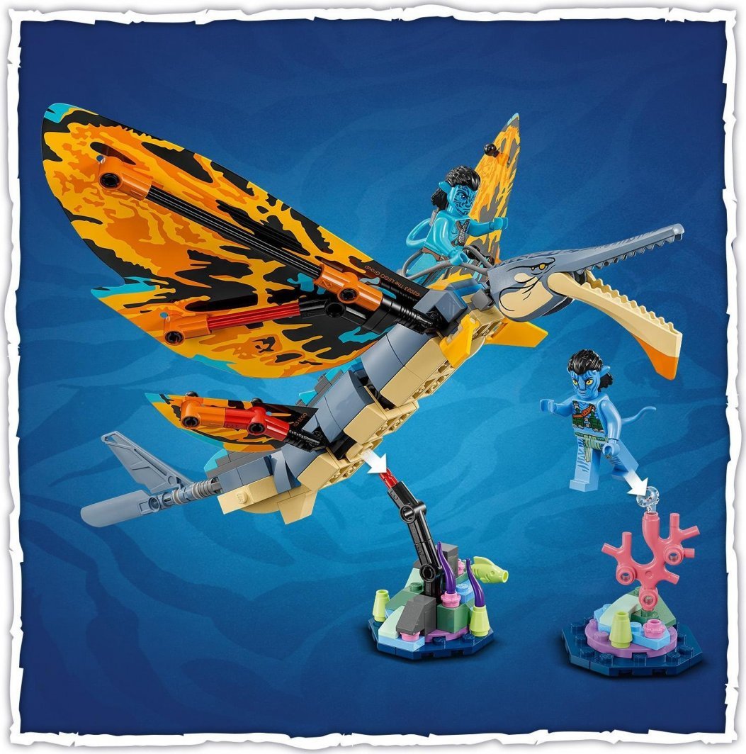 LEGO Avatar 75576 Swimwing Adventure Set, 259 Pieces - Thumbnail 5