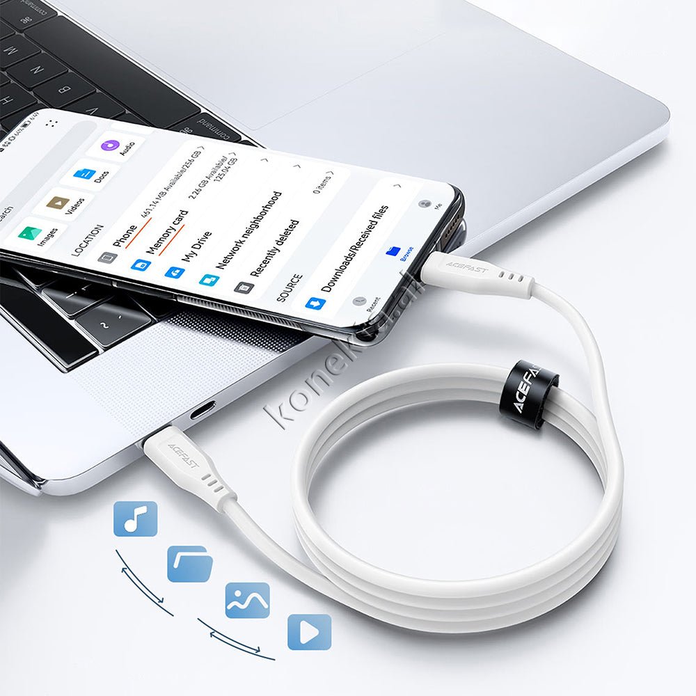 AceFast Type-C to Type-C Cable 60W - Thumbnail 10