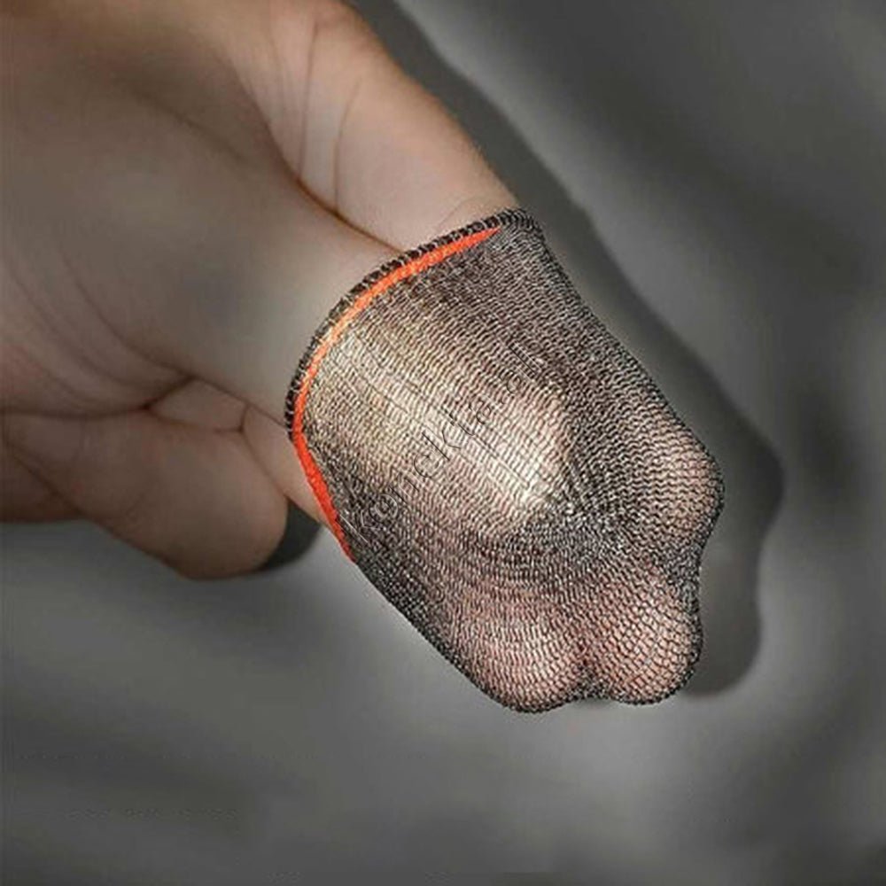 XO Gaming Finger Sleeves, Transparent with Black Protective Edges - Thumbnail 8
