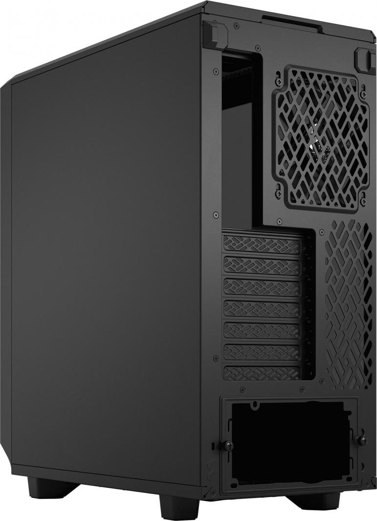 Fractal Design Meshify 2 Compact TG Light Tint Case, Black, Midi Tower - Thumbnail 6