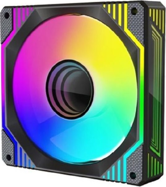 1stCOOL AURA EVO Mirror ARGB PWM Fan, 120 mm - Image 1
