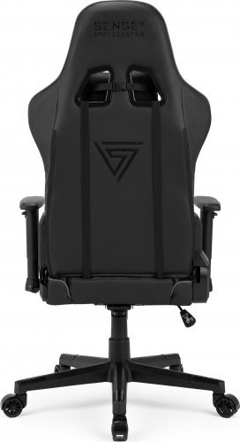 SENSE7 Spellcaster Gaming Chair, Black/Grey - Thumbnail 3