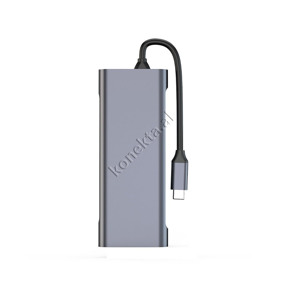 Moxom 10 Ne 1 Adaptor Per Laptop Me Porte Type-c - Thumbnail 4
