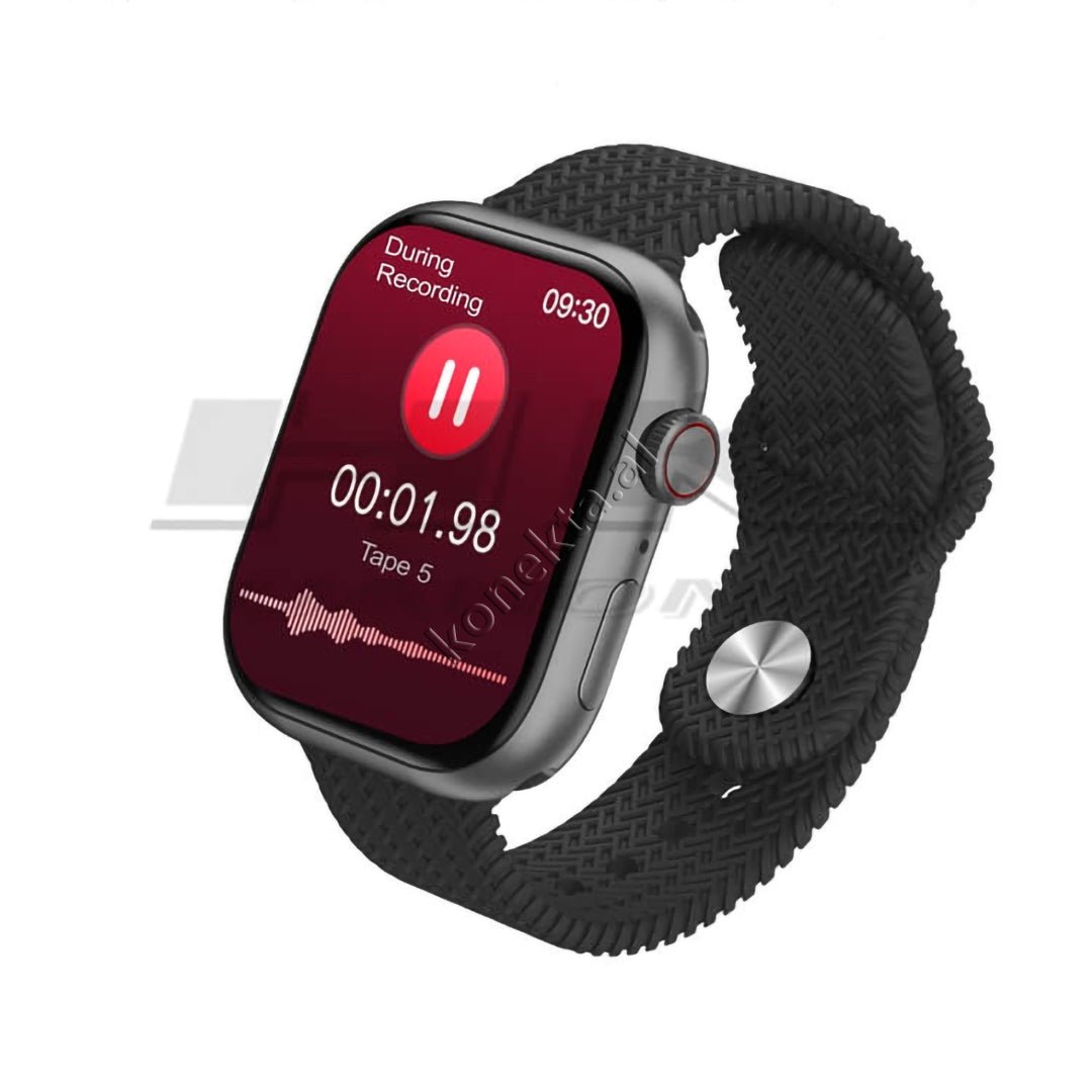 HOCO HK9 PRO+ Smartwatch, Black, 2.2 Inch - Thumbnail 4