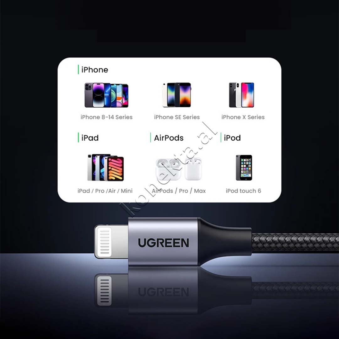 UGreen USB-A to Lightning Cable 1.5m - Thumbnail 9