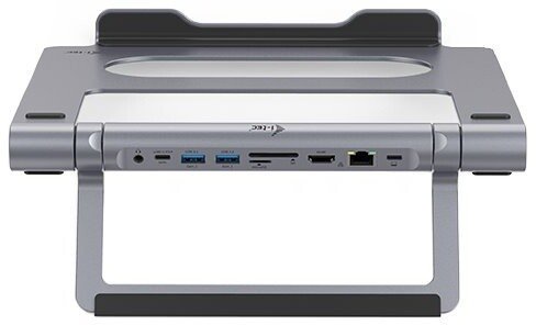 I-Tec Mbajtëse Laptop Aksesore, e Argjendtë, Docking Station 100W - Thumbnail 3