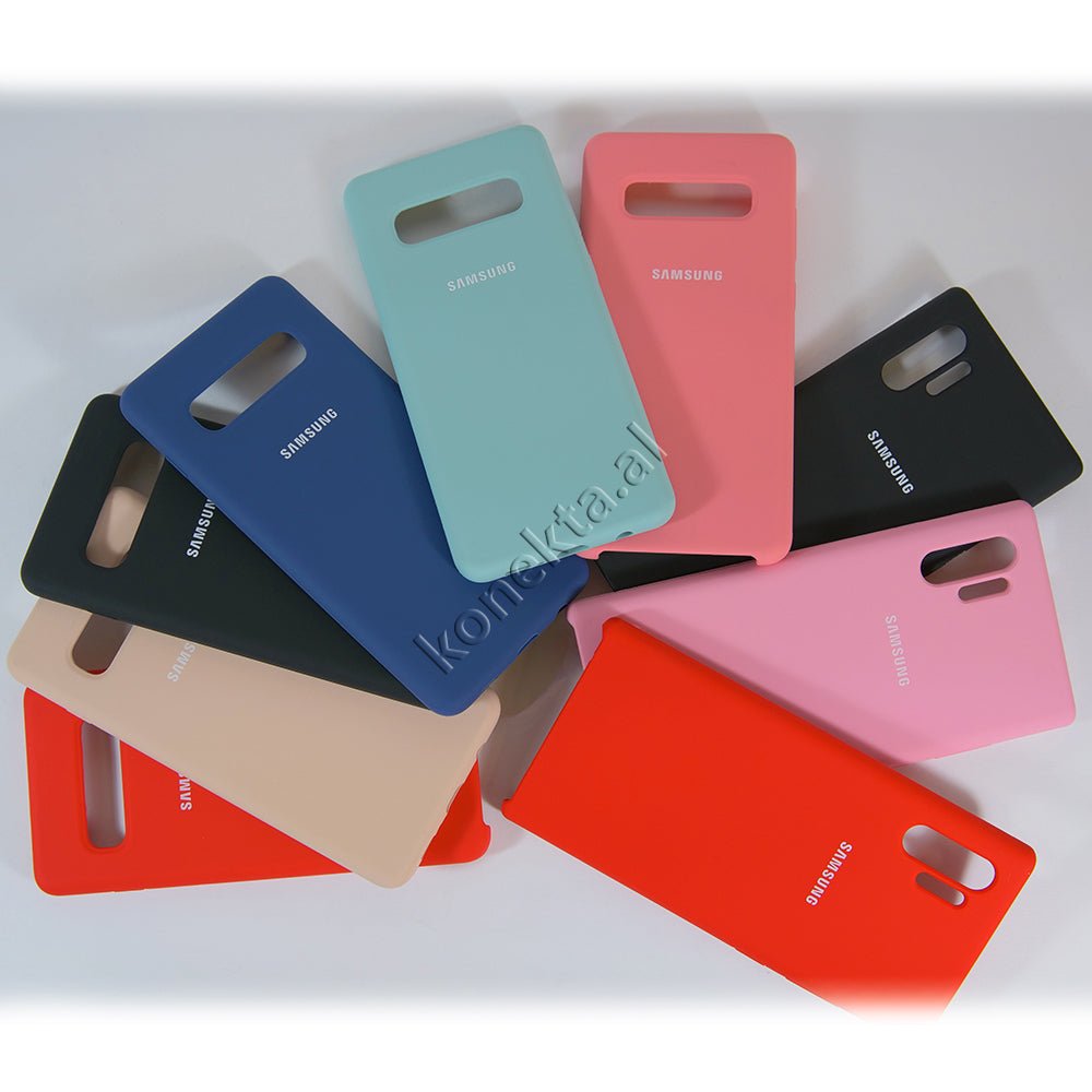 Samsung Silicone Case, Black / Red / Pink - Thumbnail 21