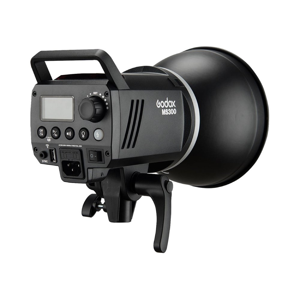 Godox MS300 Studio Flash Monolight (3-Light Kit) - Thumbnail 12