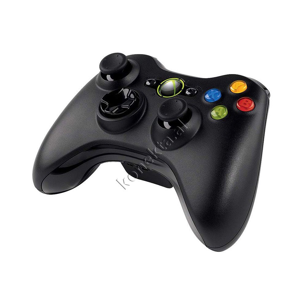 Microsoft Xbox 360 Controller, Black - Thumbnail 4