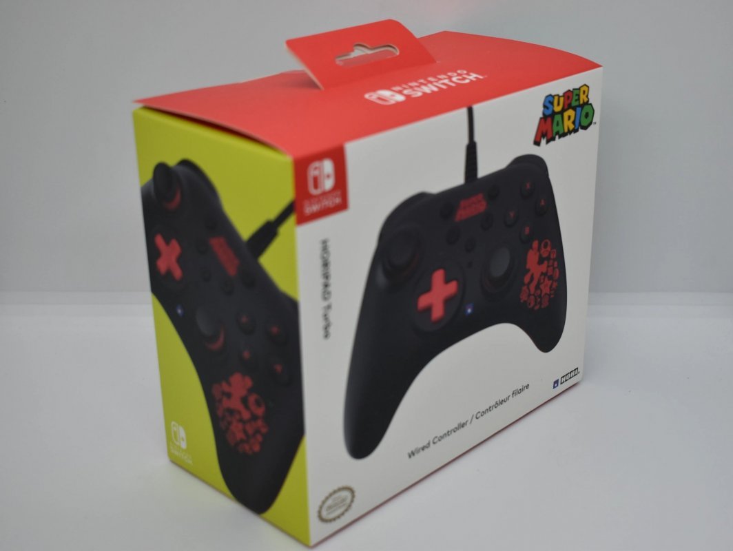 NoName Horipad Turbo Controller, Wired, Black / Red - Thumbnail 5