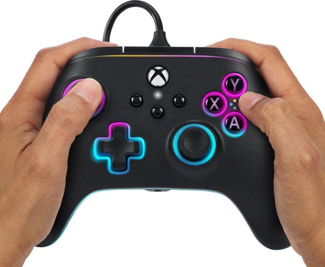PowerA XS Advantage Lumectra Controller, Wired, Black - Thumbnail 16