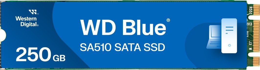 WD Blue SA510 SSD, 250GB, M.2 2280 SATA III - Image 1